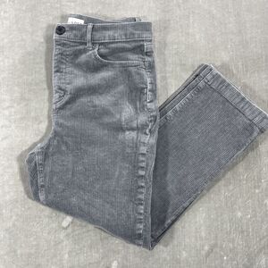 Loft Womens 30 | 10 Gray Wide Wale Corduroy Pants